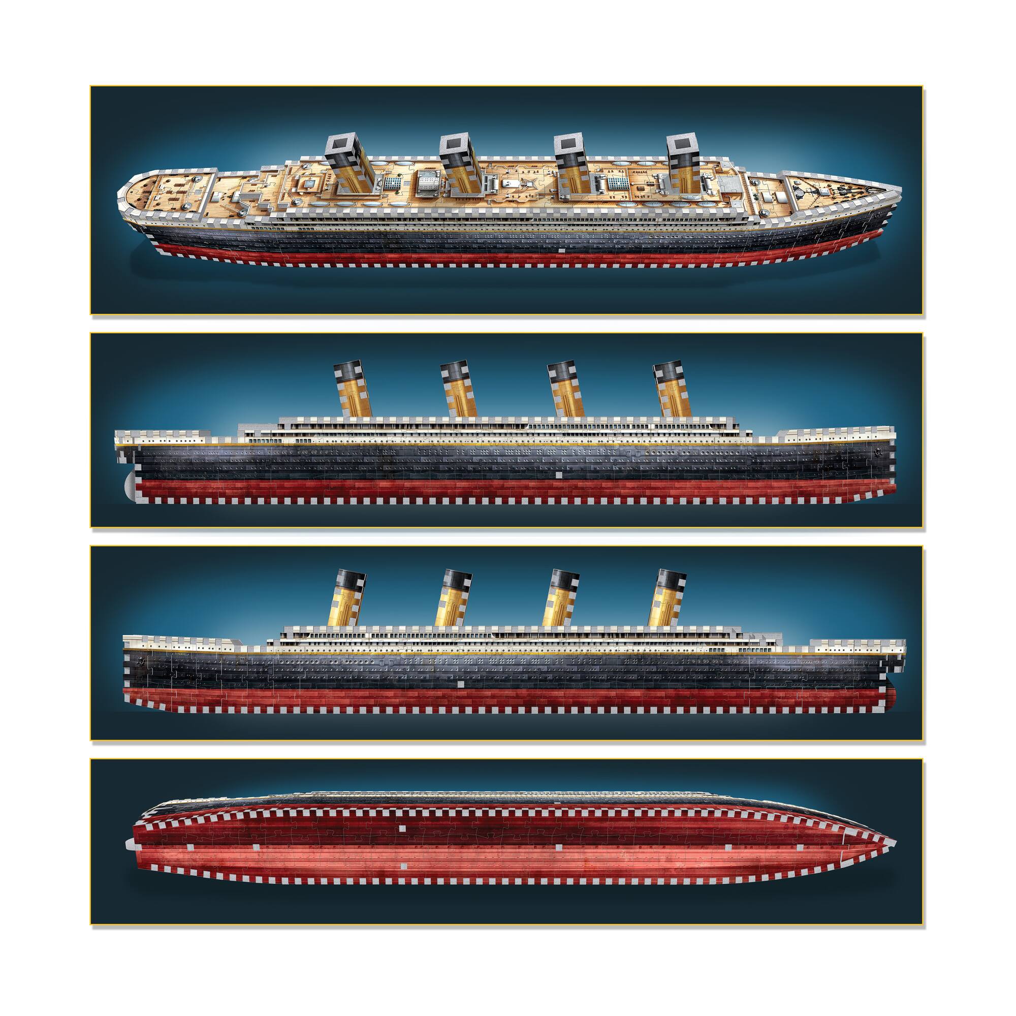 Titanic 3D Jigsaw Puzzle: 440 Pcs
